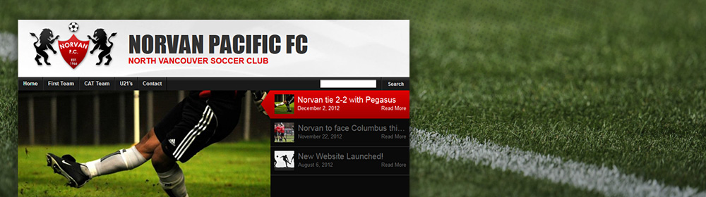 slide Norvan FC Club Website